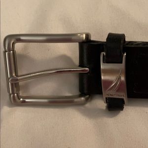 Men’s braided black Nautical belt